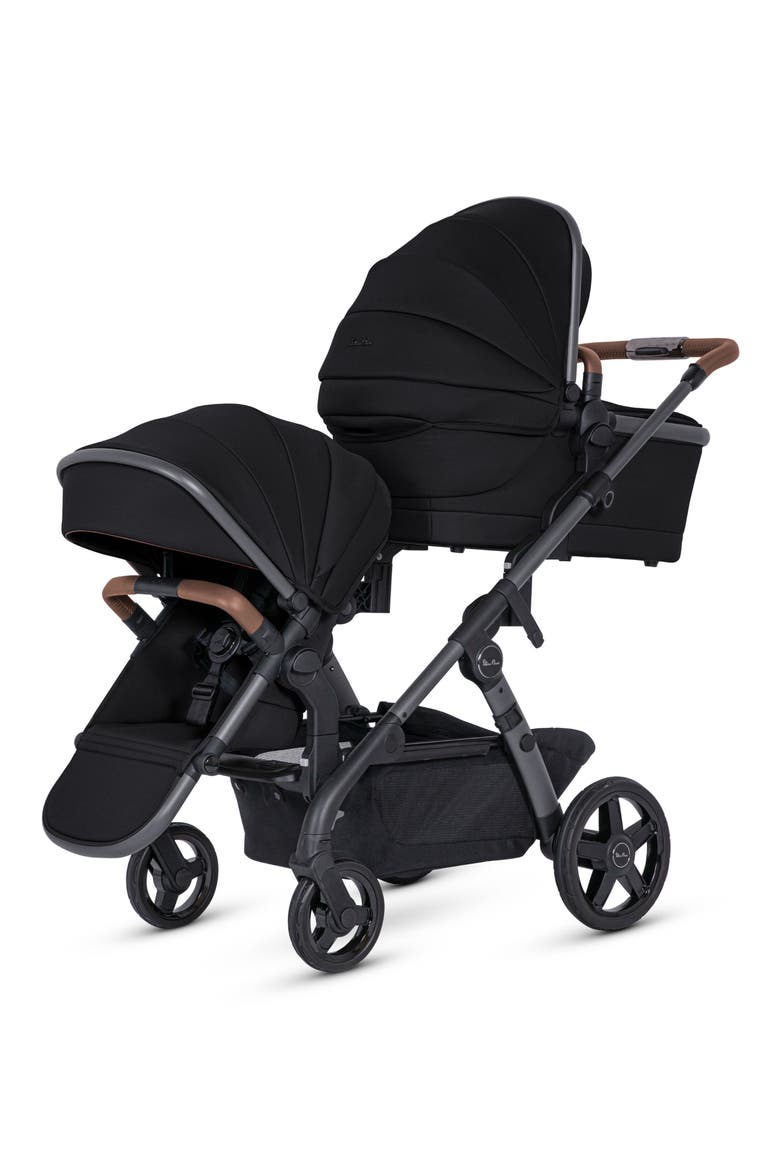 Wave 3 Single to Double Convertible Stroller, Alternate, color, LICORICE
