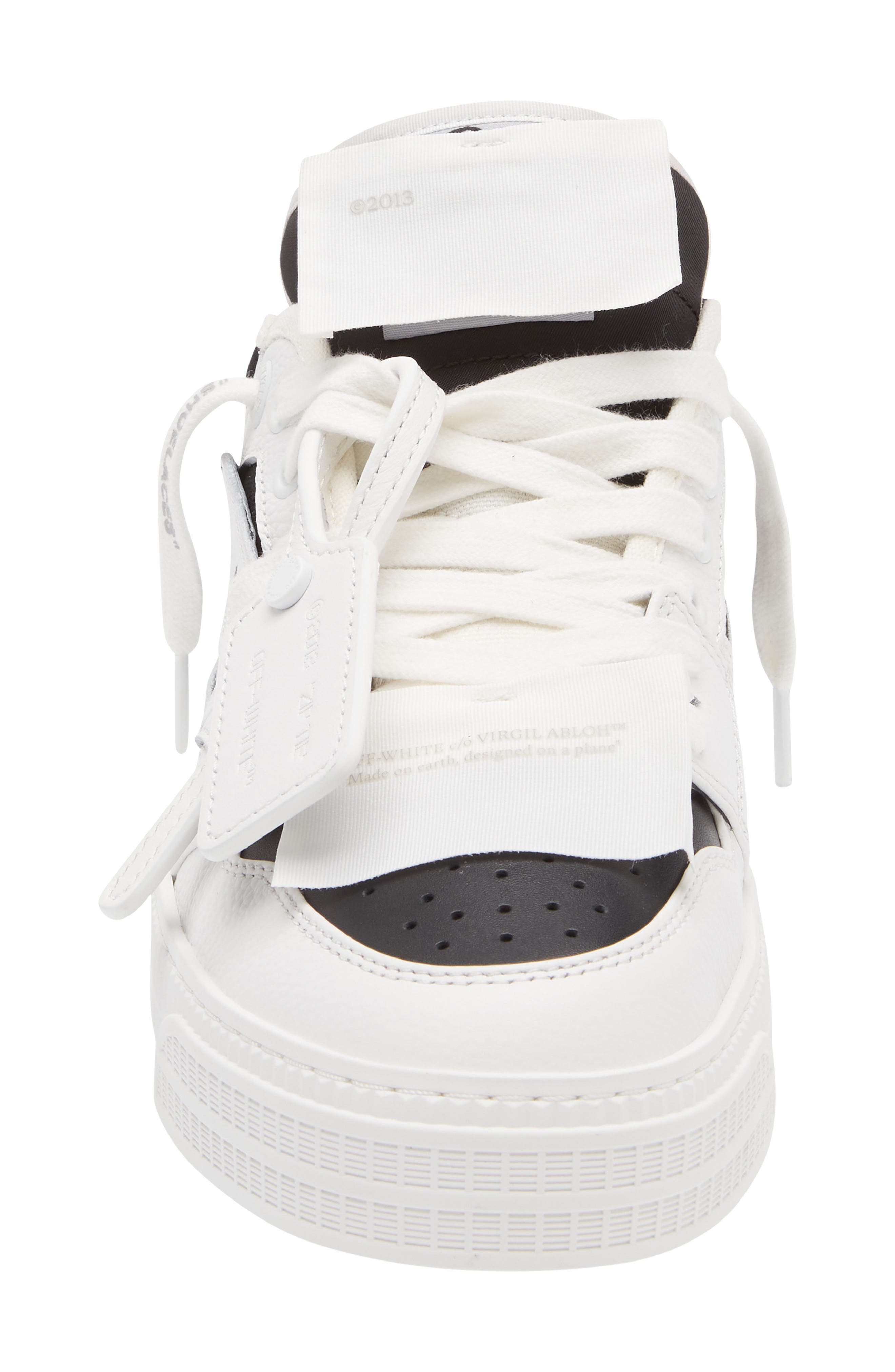 Off-White Low 3.0 Off Court Sneaker, Alternate, color, White - Black