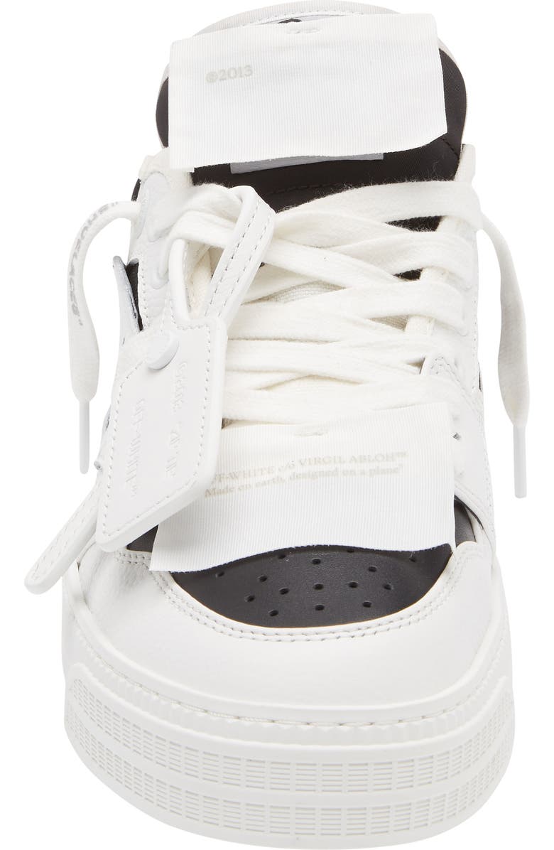 Off-White Low 3.0 Off Court Sneaker, Alternate, color, White - Black