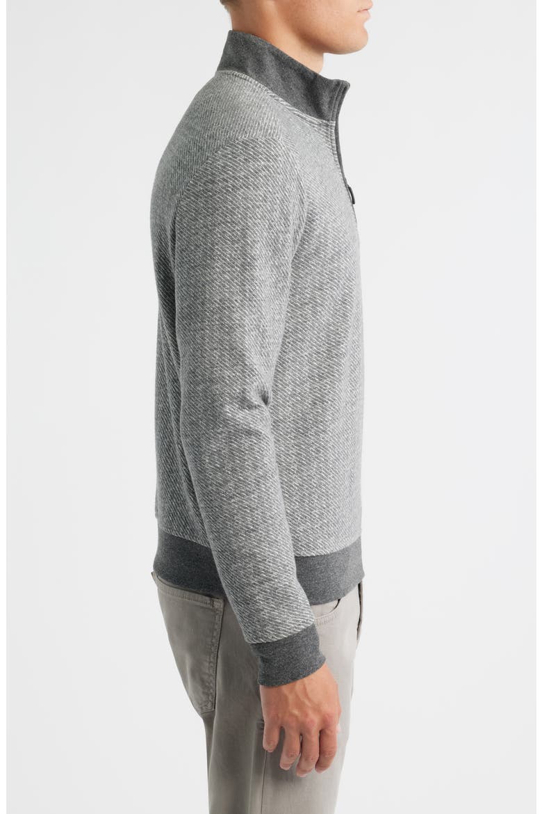 Cedro Quarter Zip Pullover, Alternate, color, GREY