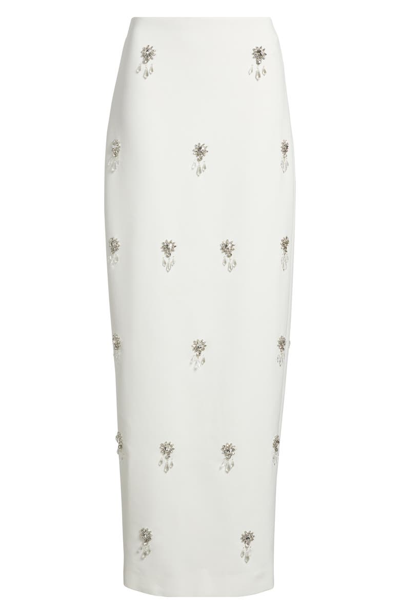 Odd Muse The Ultimate Muse Crystal Maxi Skirt, Alternate, color, White