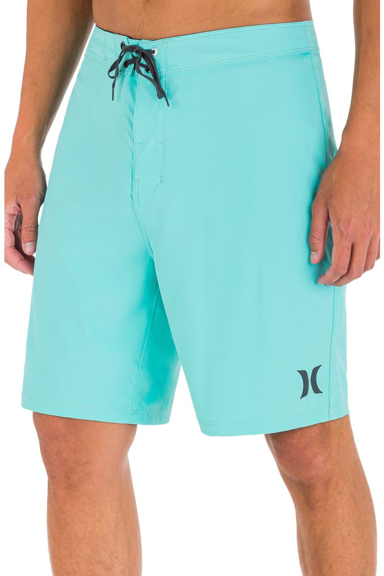 One & Only Solid Volley Swim Trunks, Alternate, color, AURA GREEN