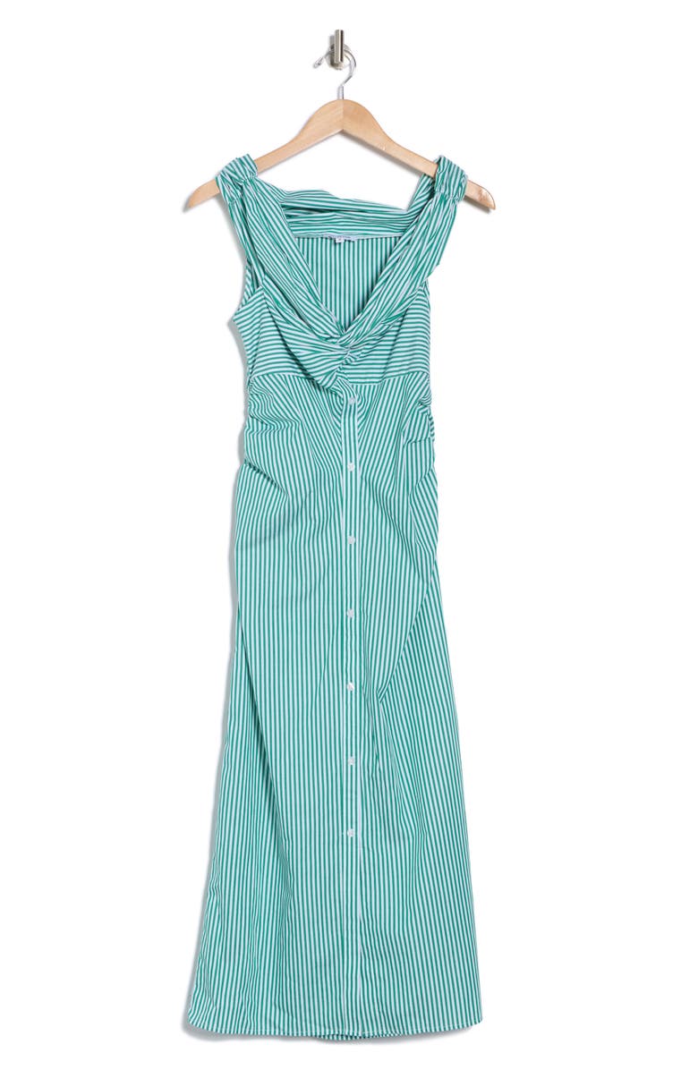 AREA STARS Chloe Off-the-Shoulder Midi Shirtdress, Alternate, color, 