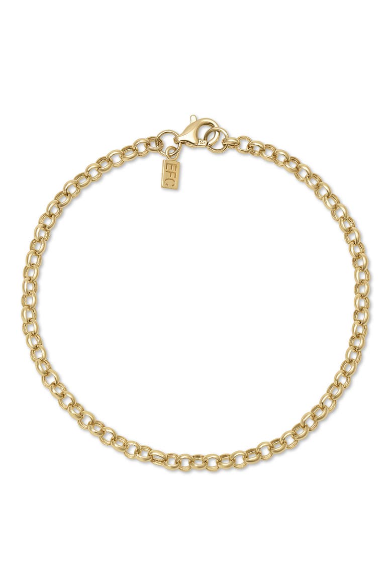 14k Gold Rolo Chain Bracelet, Main, color, 14K YELLOW GOLD