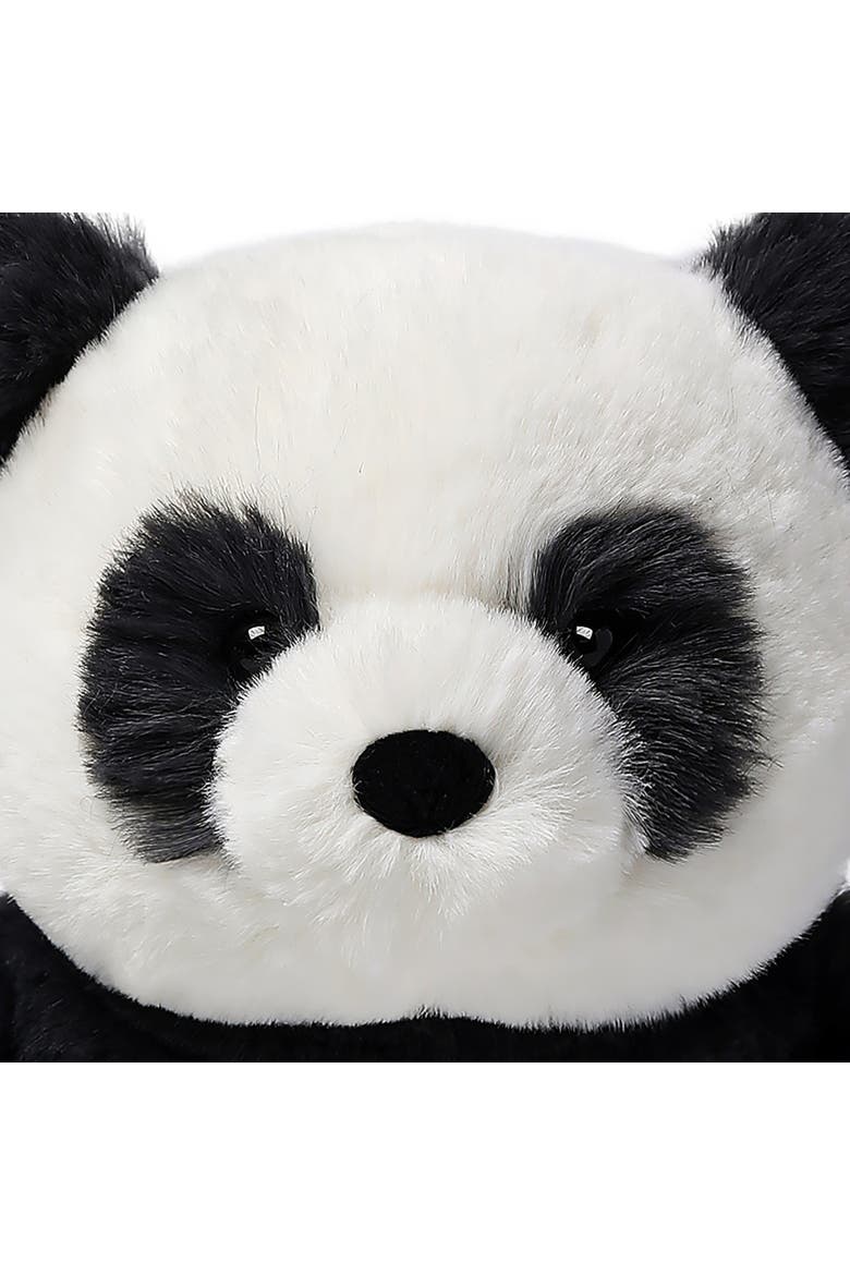 Shy Panda Cub 7in Plush, Alternate, color, Multicolored