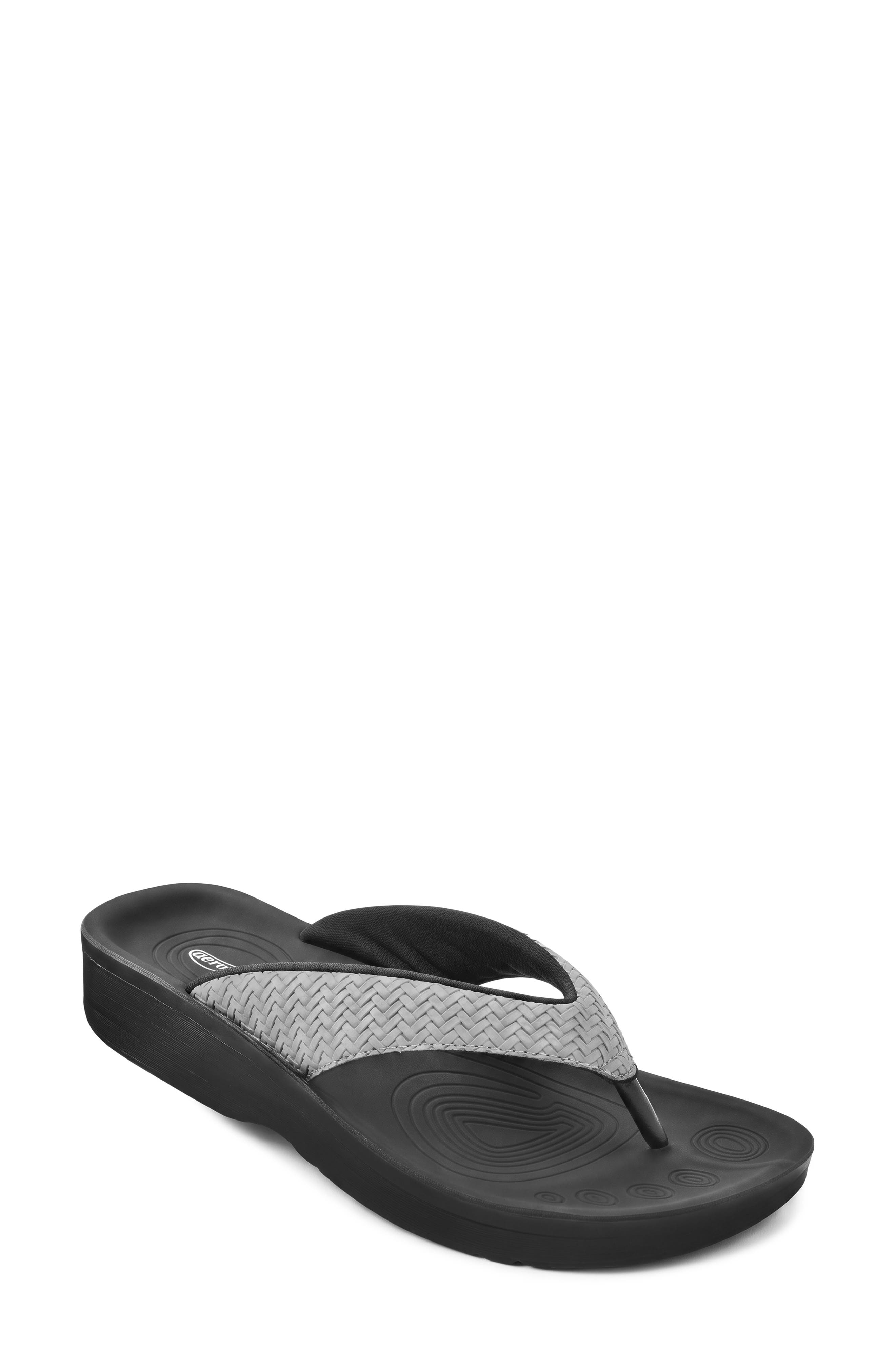 Dune Flip Flop, Main, color, GREY