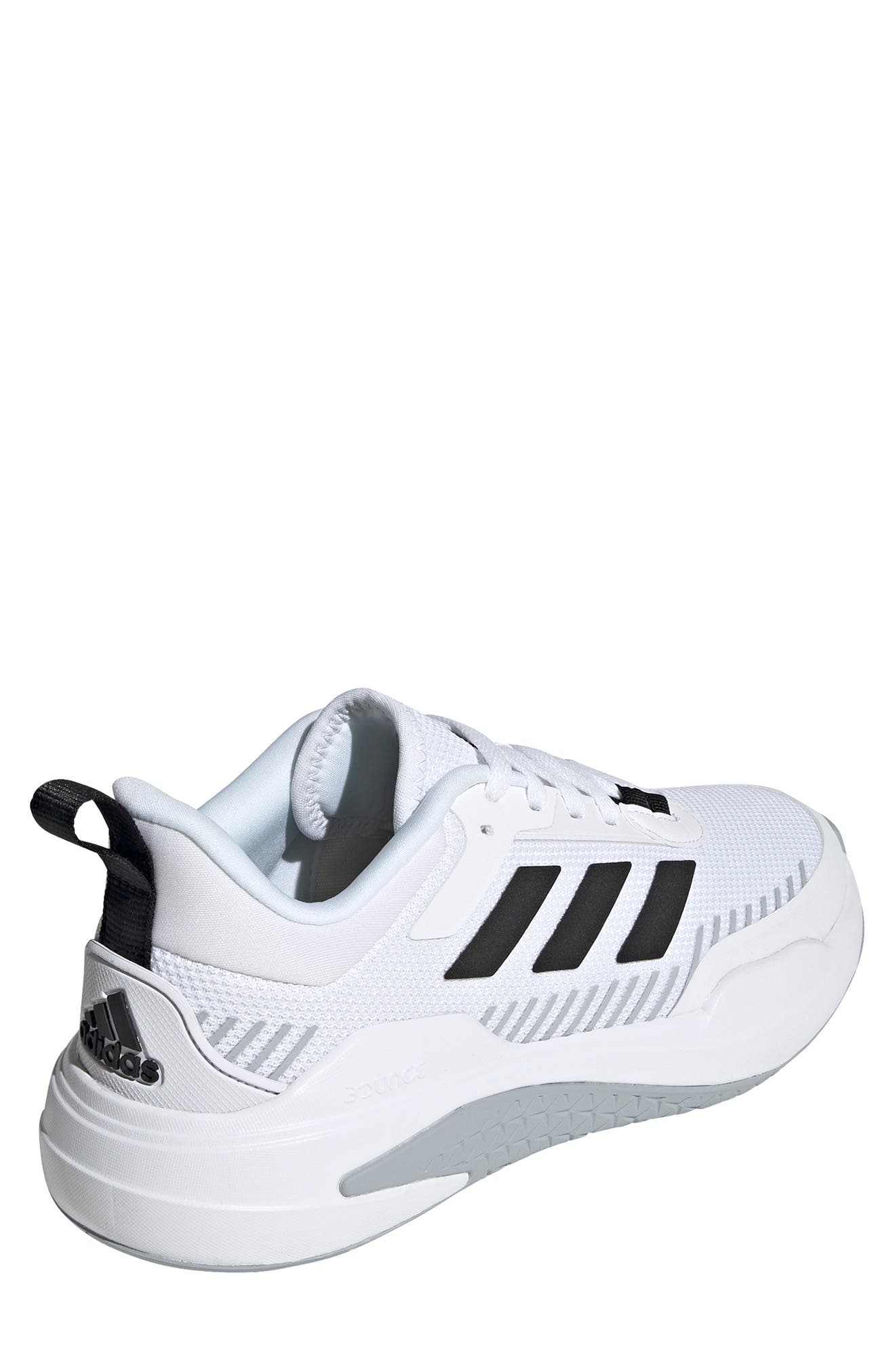 DLUX Trainer Sneaker, Alternate, color, FTWR WHITE/BLACK/SILVER