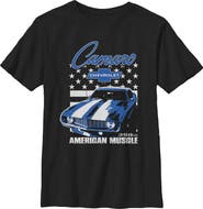 General Motors Boy's General Motors Camaro American Muscle Graphic T-Shirt
