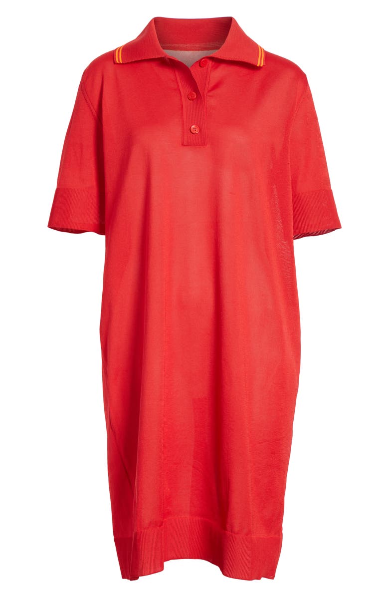 MM6 Maison Margiela Polo Dress, Alternate, color, 