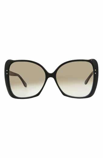Gucci 62mm Oversize Square Sunglasses