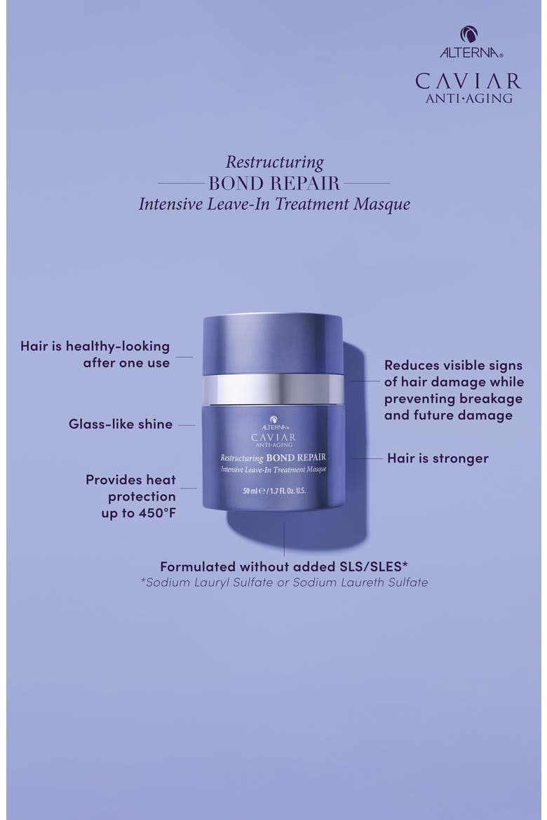 Caviar Anti-Aging Restructuring Bond Repair Intensive Leave-in Treatment Masque, Alternate, color, NO COLOR