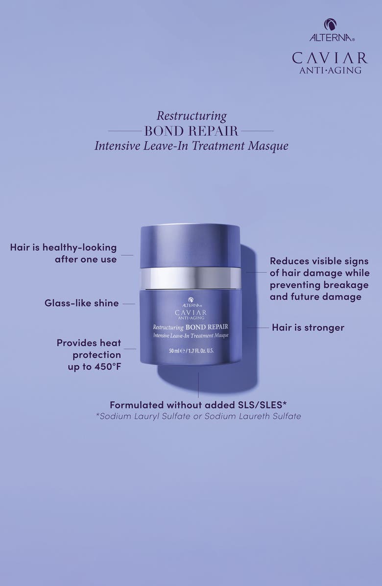 ALTERNA<sup>®</sup> Caviar Anti-Aging Restructuring Bond Repair Intensive Leave-in Treatment Masque, Alternate, color, 