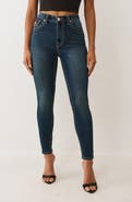 True Religion Halle Big T High Waist Flap Pocket Skinny Jeans