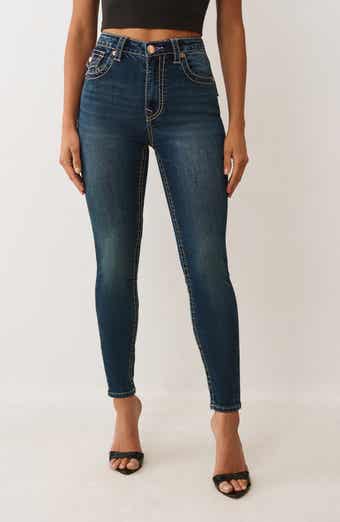 True Religion Halle Big T High Waist Flap Pocket Skinny Jeans