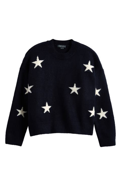 Kids' Star Graphic Knit Sweater