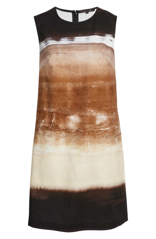 Kobi Halperin Jo Sleeveless Ombre Mini Dress In Natural Multi