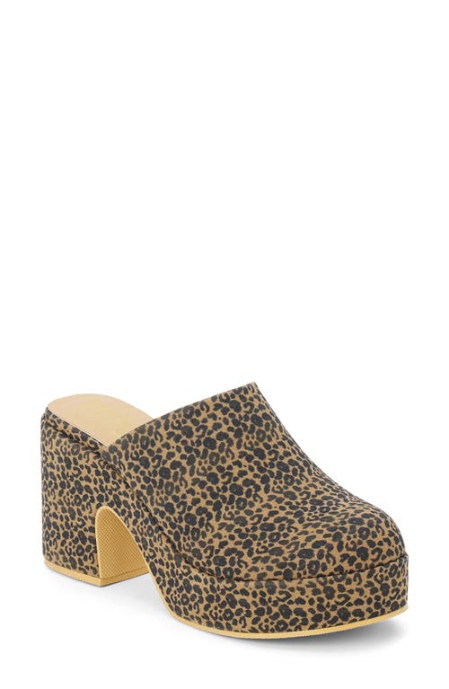 Matisse Jayde Platform Pump In Animal Print