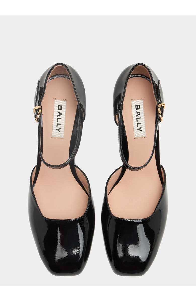 Bally Eclayr Pump in Andorra Leather, Alternate, color, Black