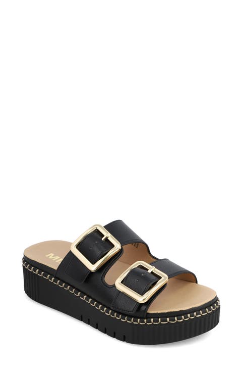 Jacinta Buckle Strap Platform Sandal (Women)