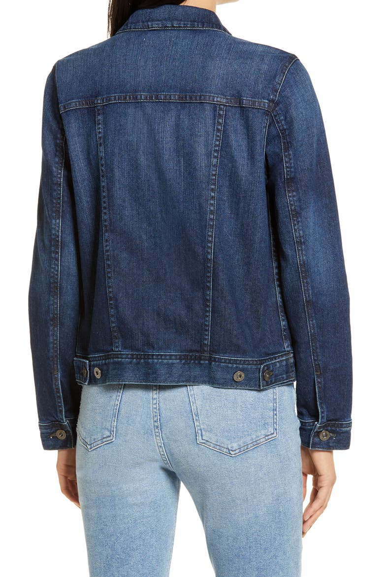 'Mya' Denim Jacket, Alternate, color, 5 YEARS ENTROPY