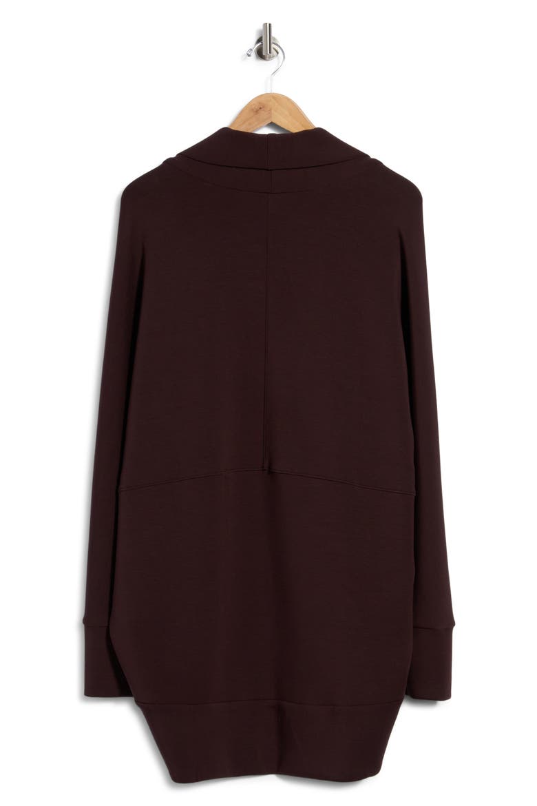 AirEssentials Cocoon Cardigan, Alternate, color, TRUFFLE BROWN