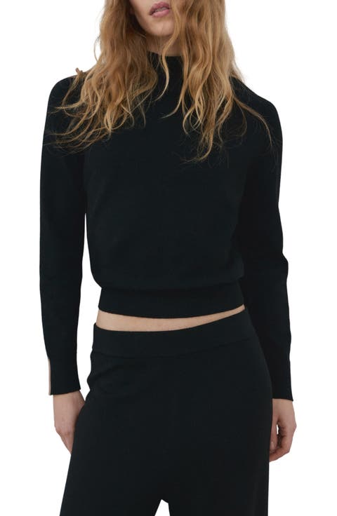 Mock Neck Sweater (Regular & Plus)