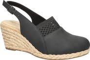 EASY STREET Aloha Slingback Espadrille Wedge Pump