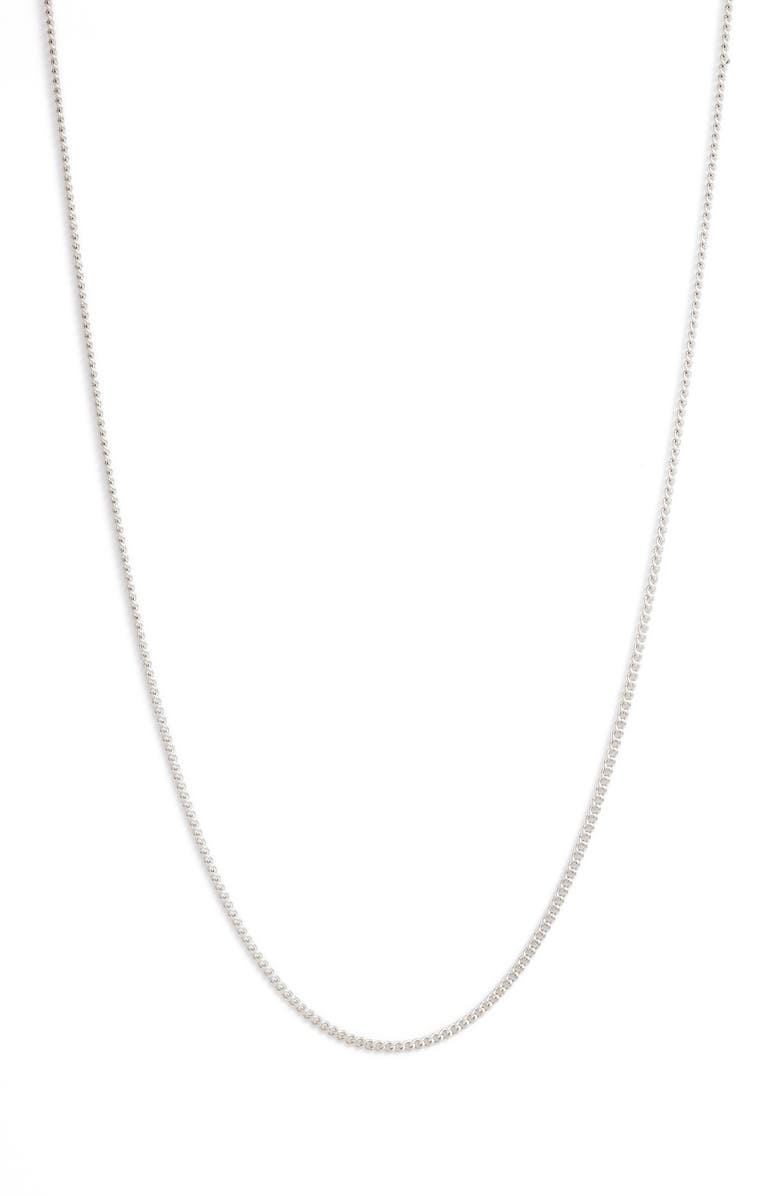 Nordstrom Cuban Chain Necklace, Main, color, 
