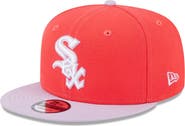 New Era Men's New Era Red/Purple Chicago White Sox Spring Basic Two-Tone 9FIFTY Snapback Hat