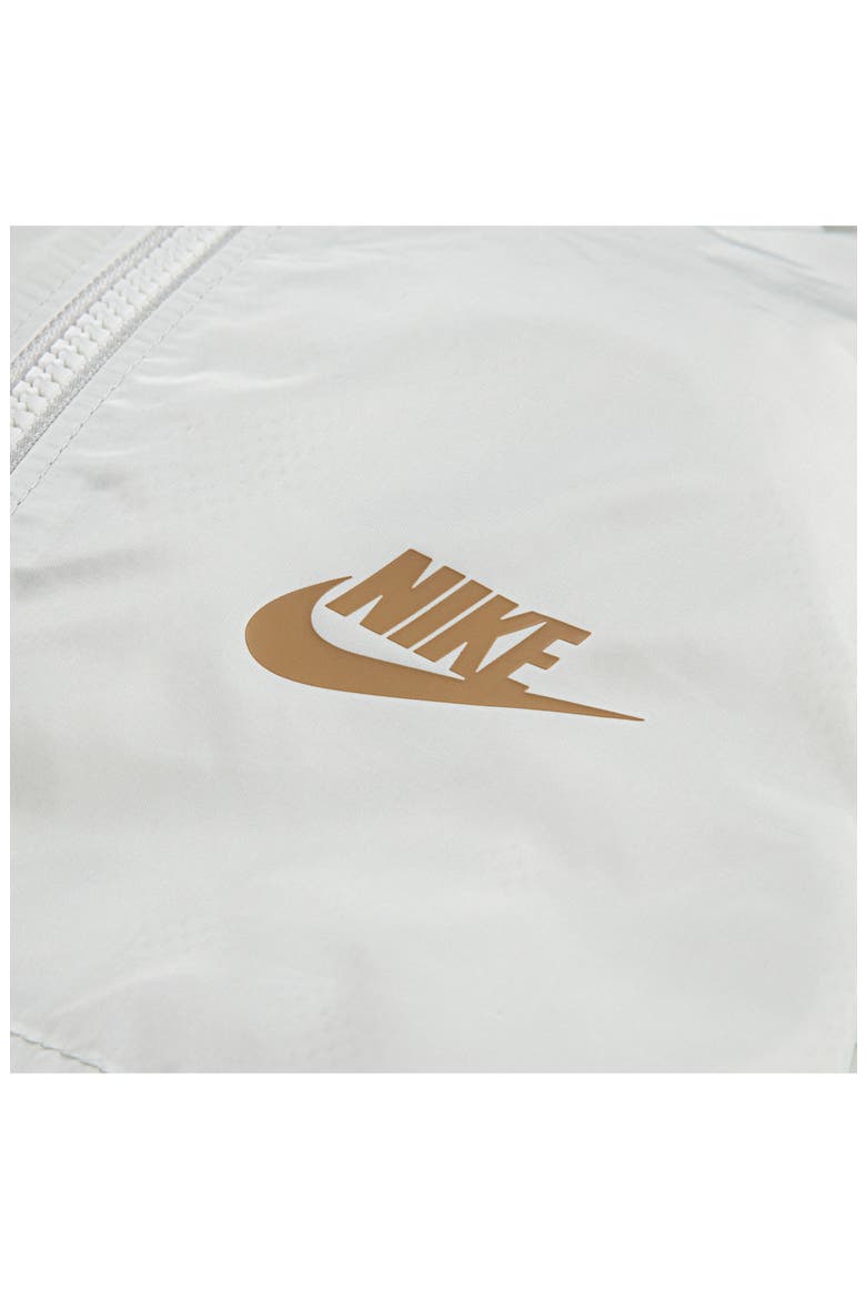 Kids' Just Do It Windrunner Jacket, Alternate, color, LIGHT BONE