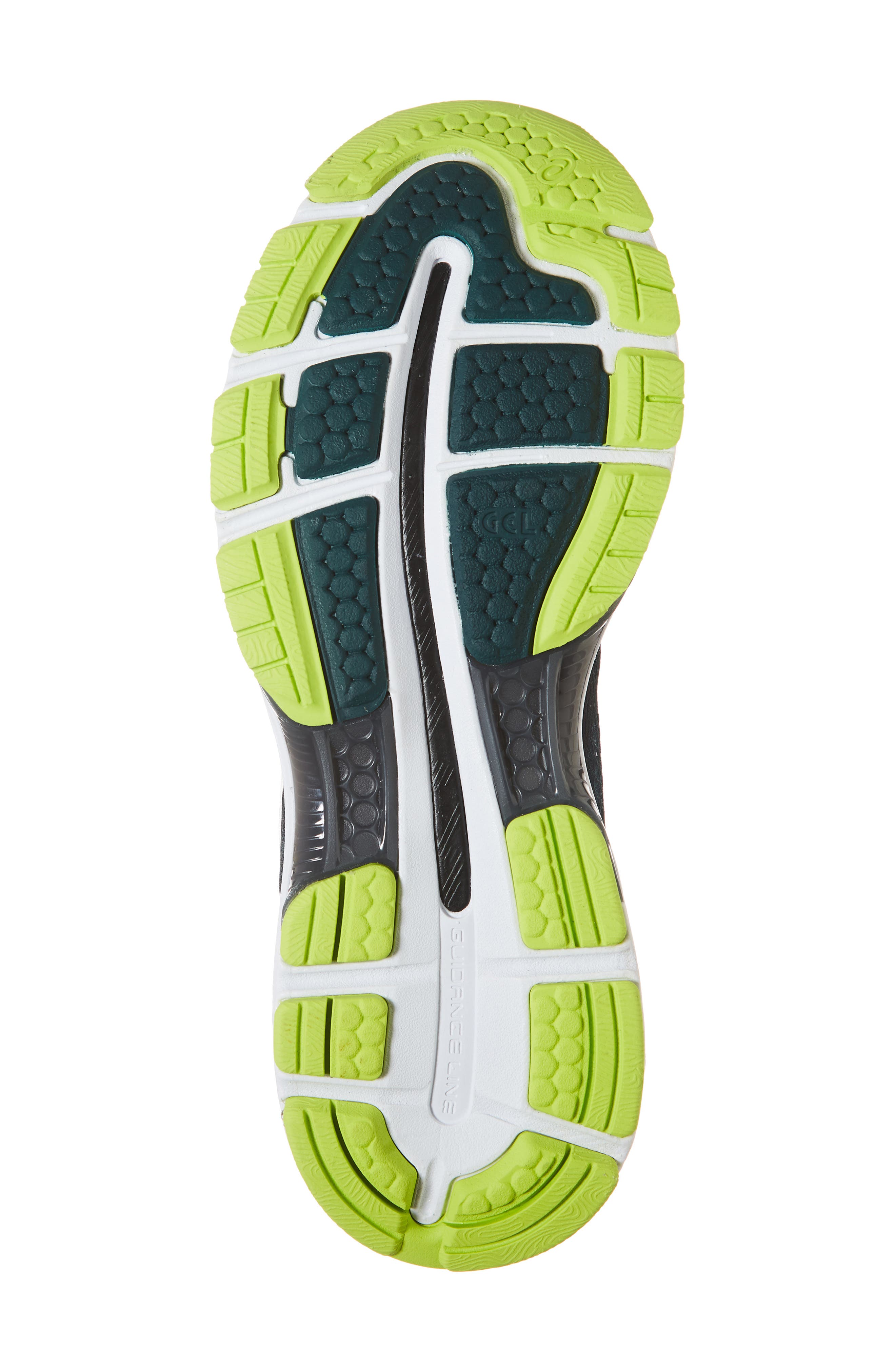GEL®-Nimbus 20 Running Shoe, Alternate, color, BLACK/ NEON LIME