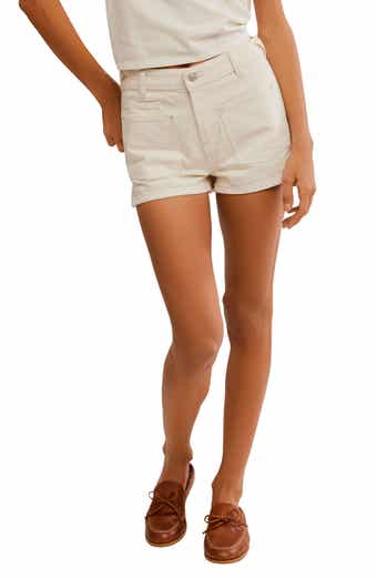 Bettie Sailor Patch Pocket Denim Shorts