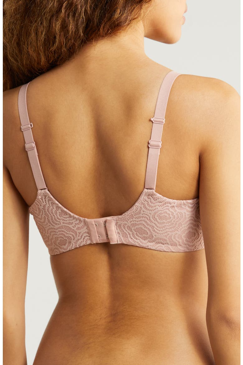 C Jolie Comfort Convertible T-Shirt Bra, Alternate, color, ROSE AUTHENTIQUE-VF