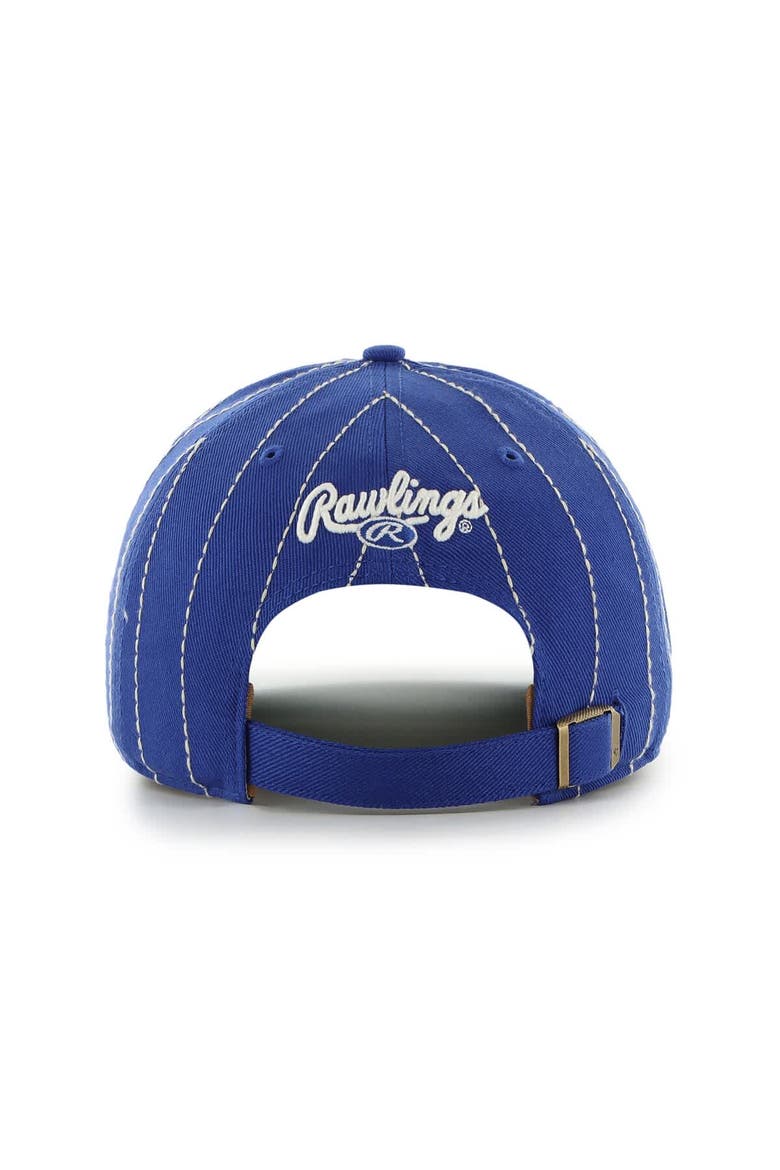 Men's '47 x Rawlings Royal Chicago Cubs Pinstripe Hitch Adjustable Hat, Alternate, color, Royal