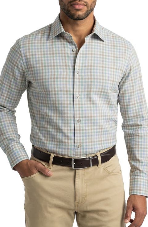 Essex Flannel Gingham Button Up Shirt