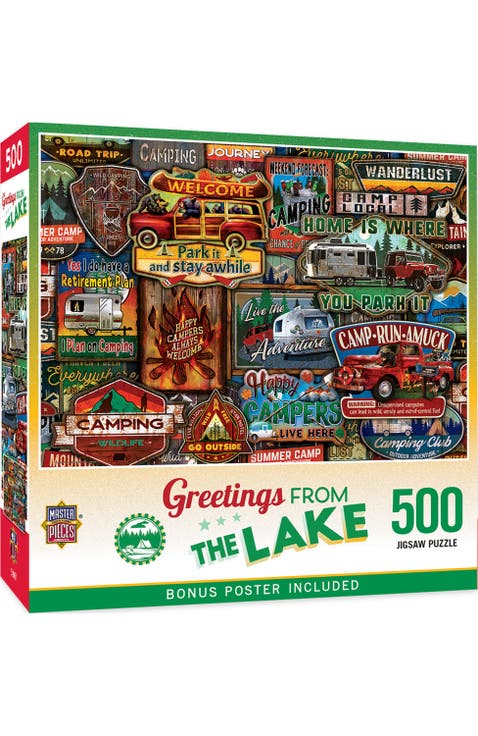 Greetings From The Lake 500pc Puzzle