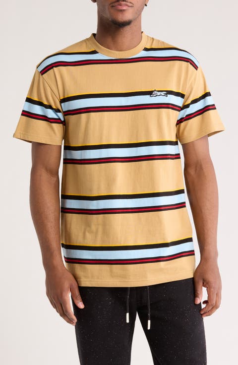 Gatsby Stripe Cotton Jersey T-Shirt