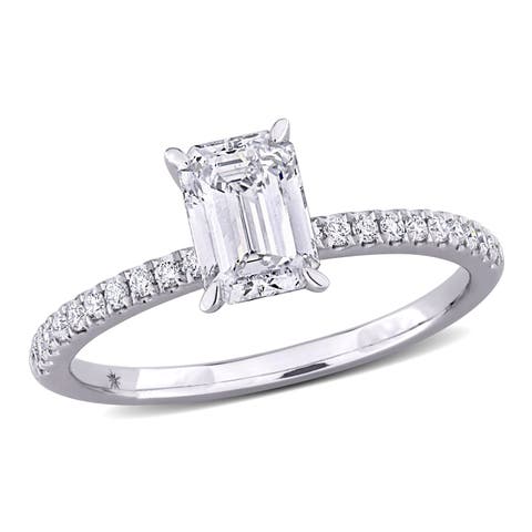 1-1/6 CTW Lab Grown Diamond Engagement Ring 14k