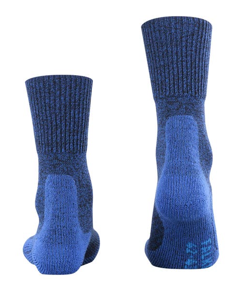 Falke Tk1 Adventure Wool Hiking Socks In Blue