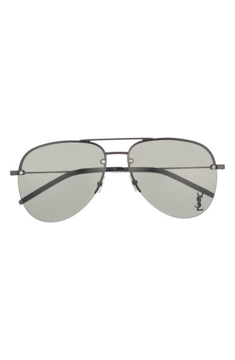 59mm Aviator Sunglasses