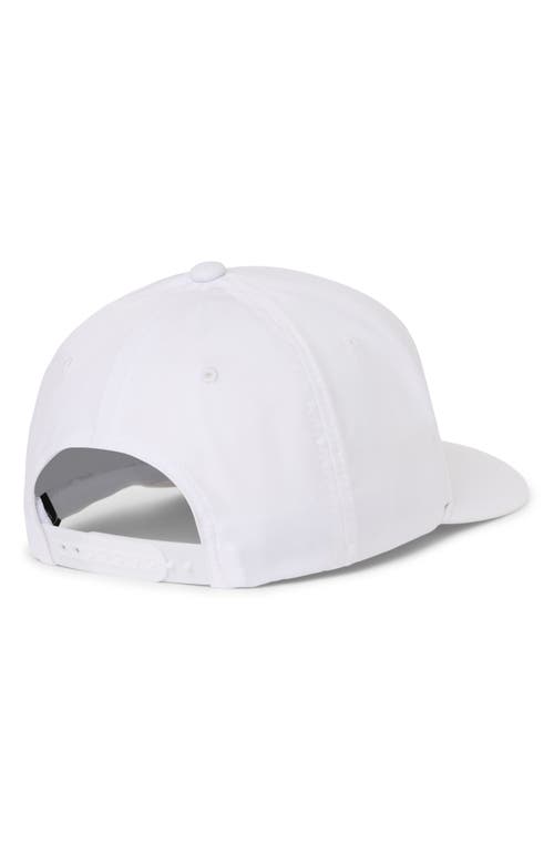 Travismathew Travelogue Snapback Baseball Cap In White