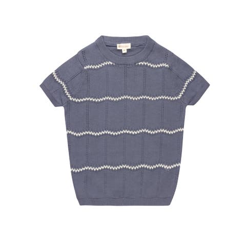 Looms Holland Collection - Boys Wave Knit Knit Top (Toddler, Little Kid & Big Kid)