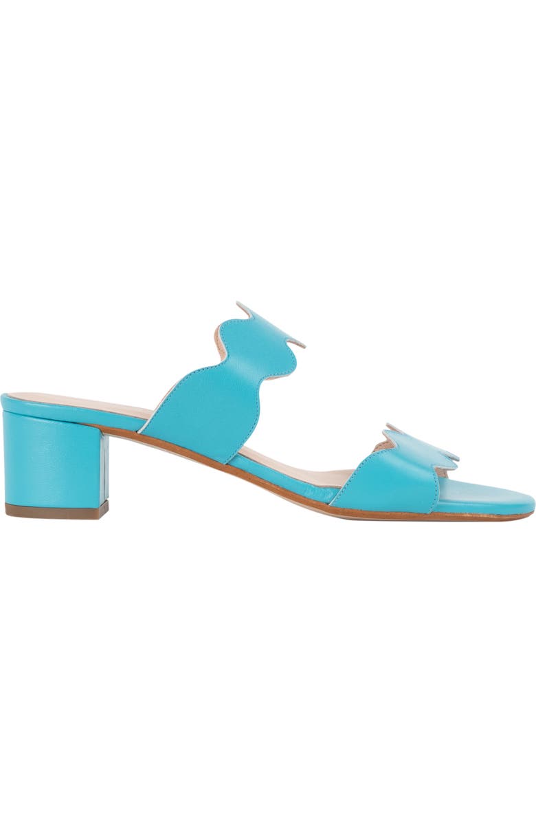 patricia green Palm Beach Slide Sandal, Alternate, color, Turquoise Leather