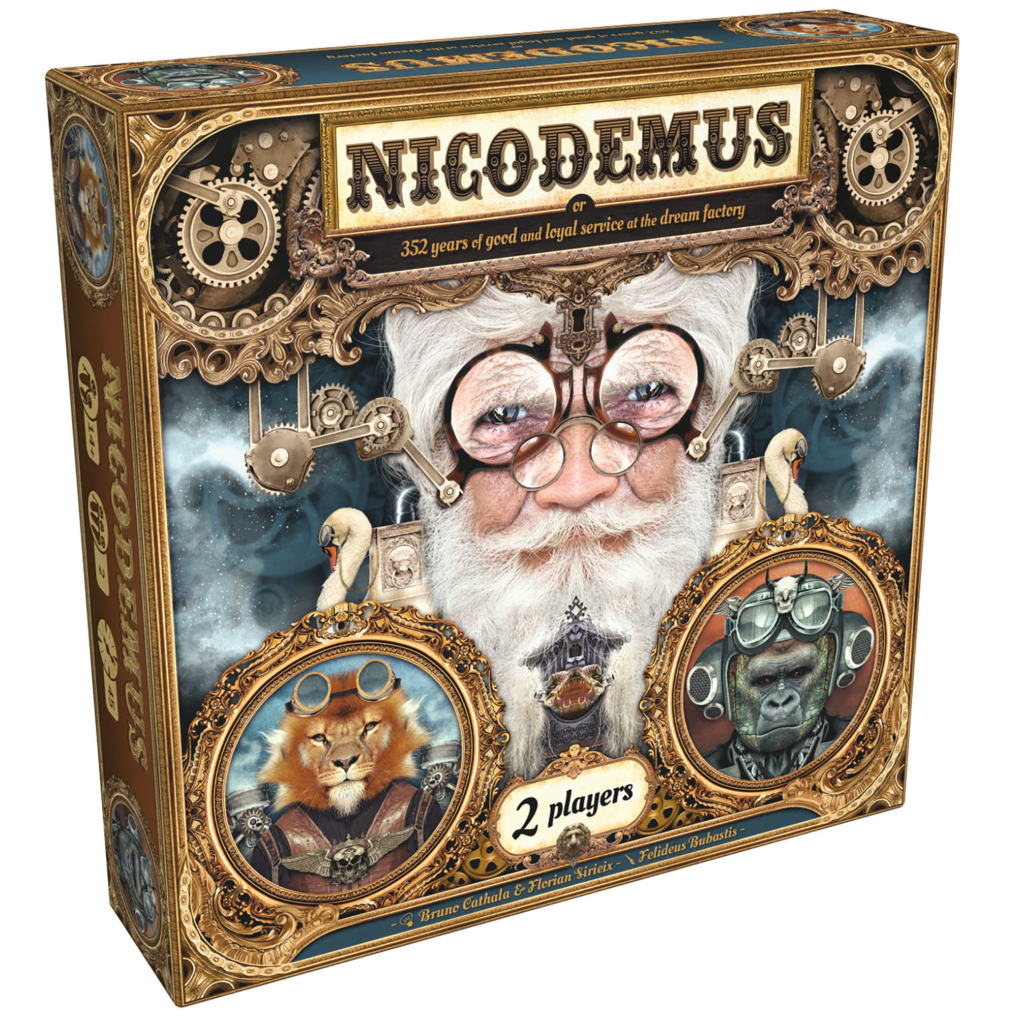 BOMBYX Nicodemus Resource Management Strategy Board Game 14+ in Multicolored 