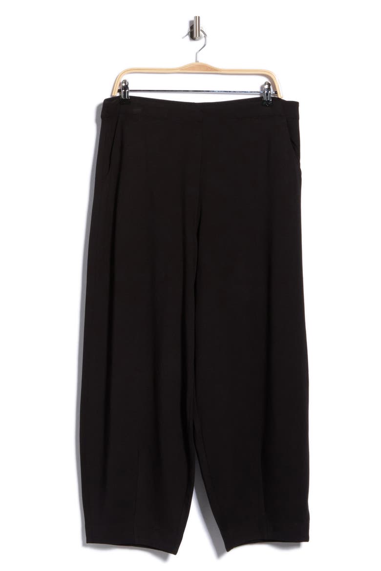 Pull-On Lantern Pants, Main, color, BLACK-BLACK