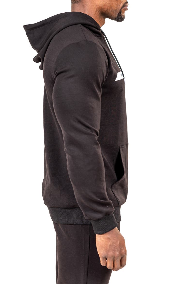 Marthyr Logo Hoodie, Alternate, color, BLACK