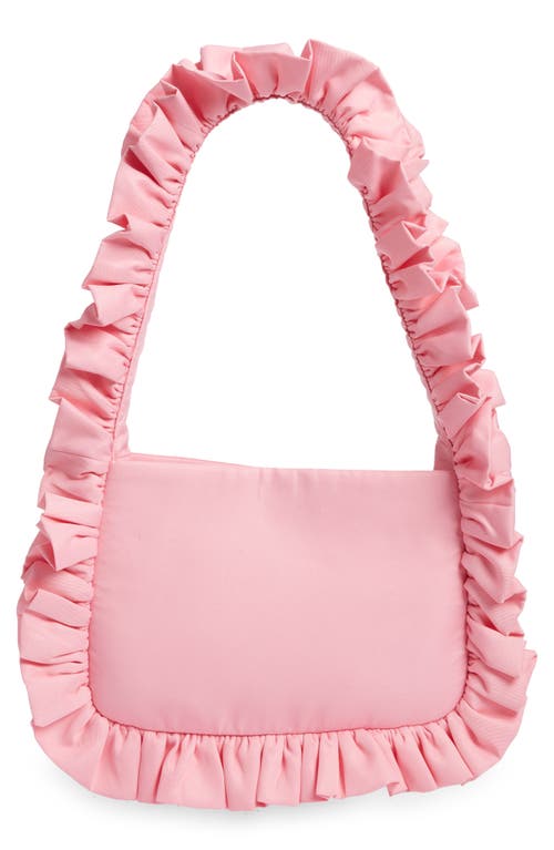 Baggy London Baguette Shoulder Bag In Pink