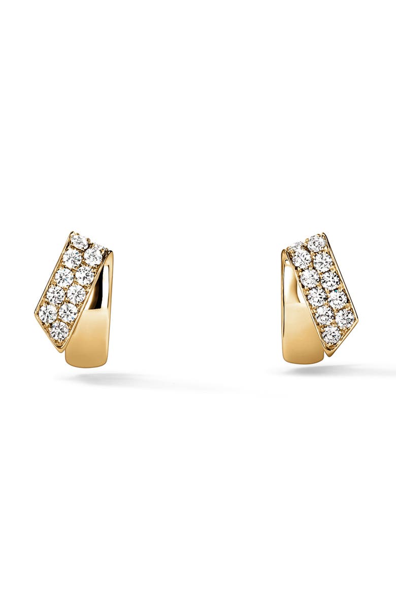 HEARTS ON FIRE INSIDE/OUT 18K Gold Diamond Flip Earrings, 0.40ct., Main, color, Yellow Gold