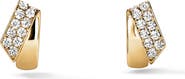 HEARTS ON FIRE INSIDE/OUT 18K Gold Diamond Flip Earrings, 0.40ct.