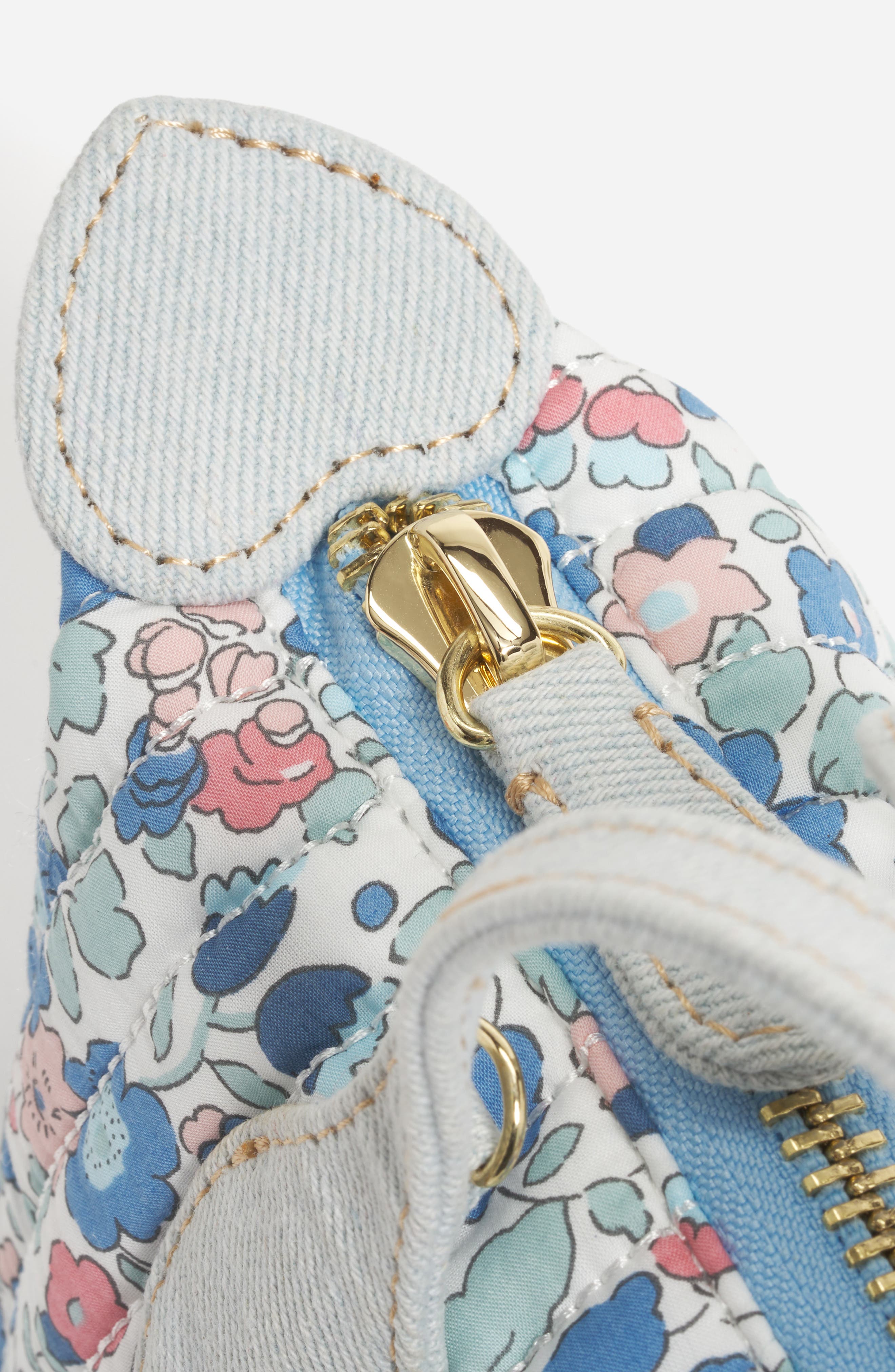 Stoney Clover Lane x Liberty Quilted Cotton Pouchette Crossbody Bag, Alternate, color, Betsy